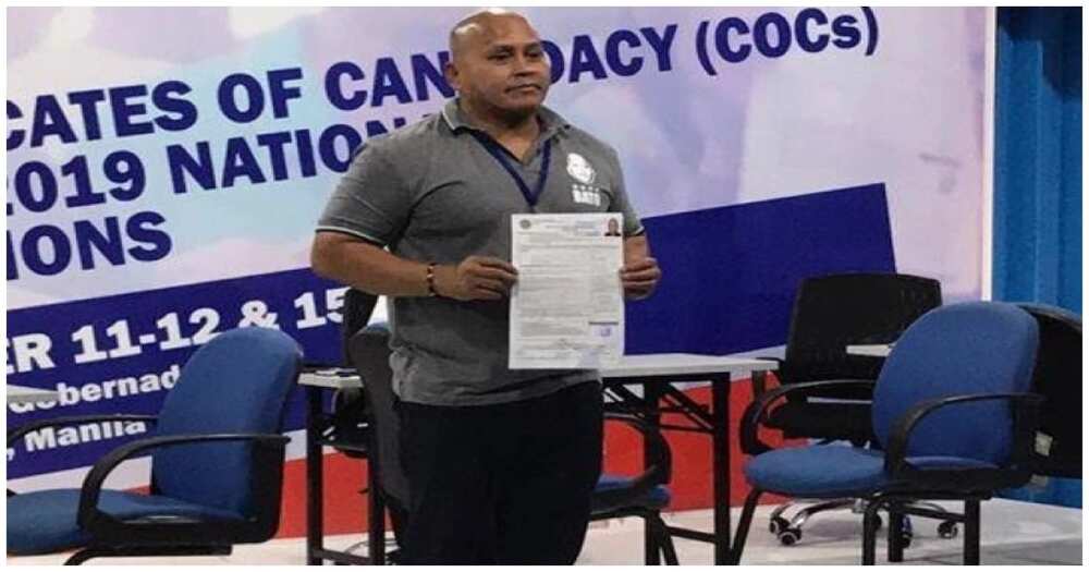 'Itaga mo sa Bato', campaign slogan of Bato Dela Rosa; Files COC for Senator