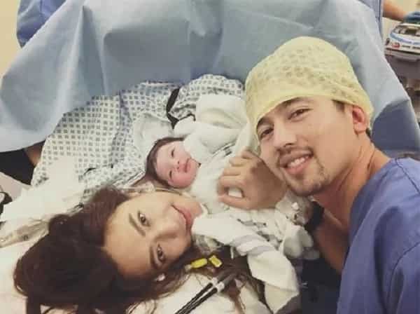 Ang cute ng baby niya! Valerie "Bangs" Garcia welcomed her baby girl yesterday