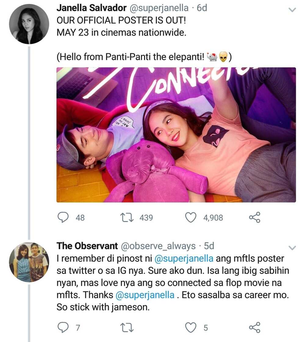 Netizen, pinagbintangan si Janella Salvador sa hindi pagpromote ng movie with Elmo Magalona sa kaniyang Twitter!