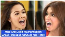 Kahit ibang lenggwahe intense pa rin! Angel and Maja's meme-worthy slapping scene is now dubbed in Thai