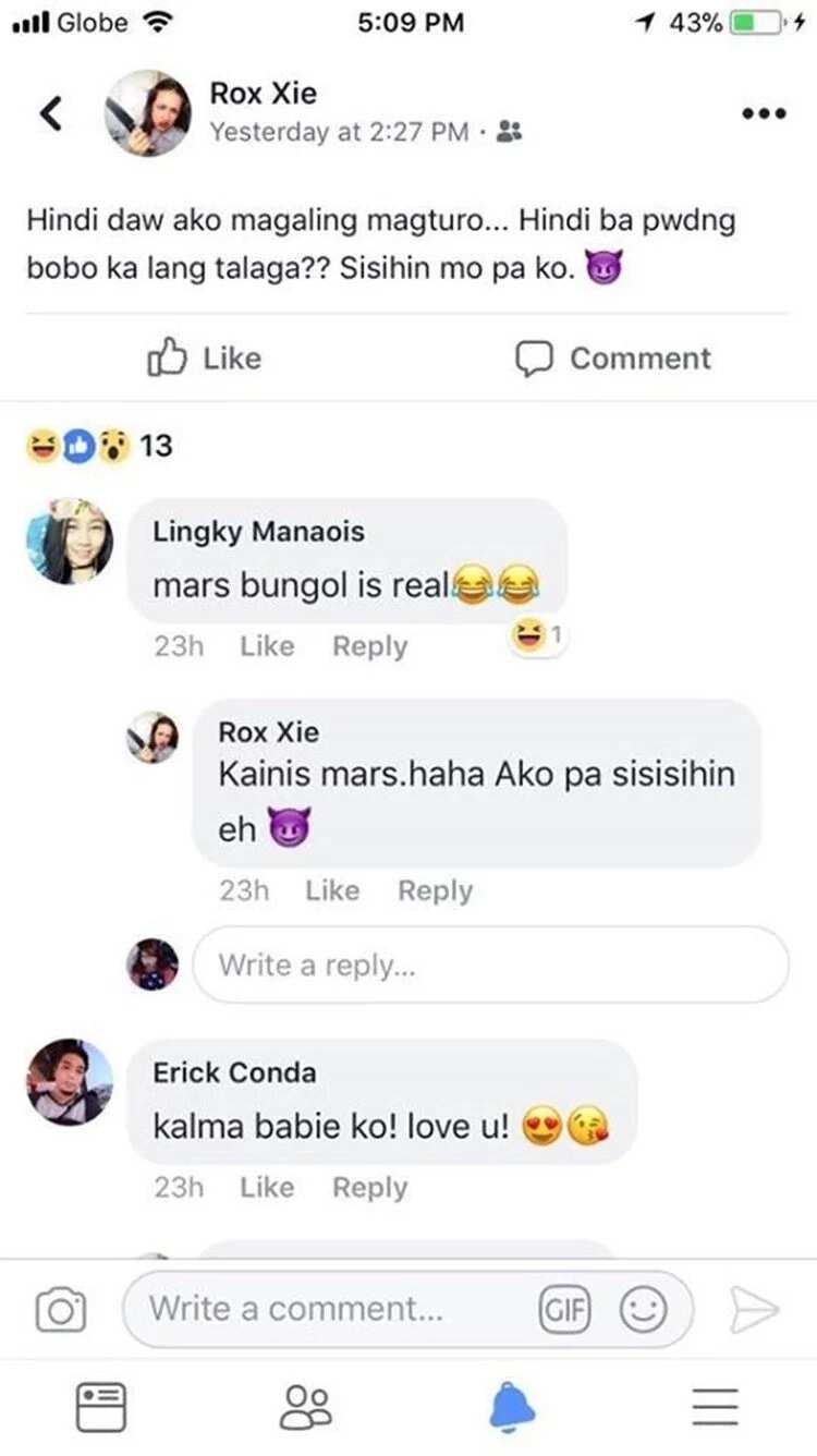 Teacher calls student as 'bobo' on social media