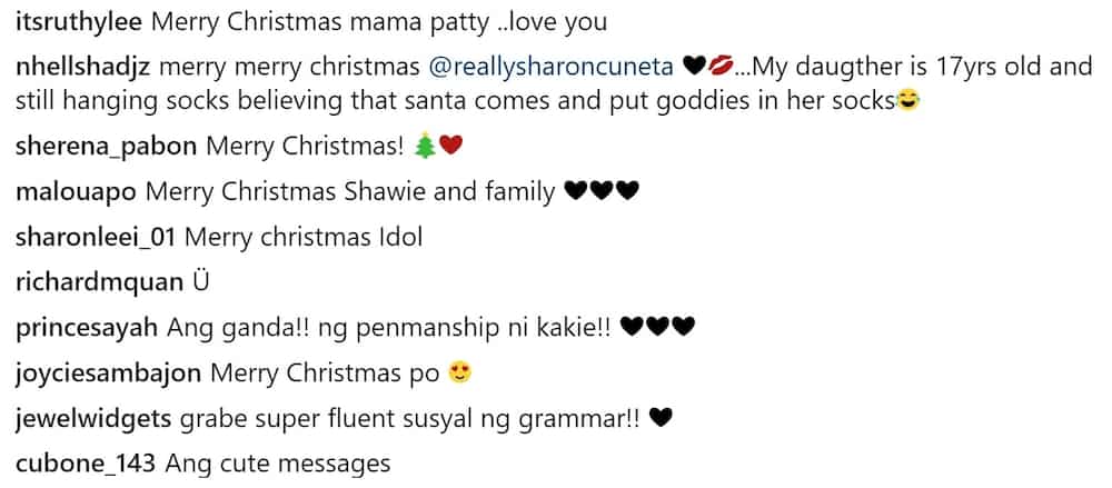 "Please do not take the “magic” away from my children." Sharon Cuneta Shares letters to Santa of her children
