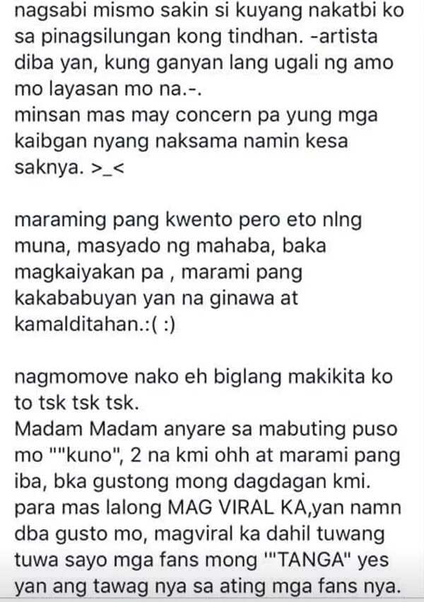 Isiniwalat ang pinagdaanan! Former PA of Sinon Loresca narrates experience with celebrity