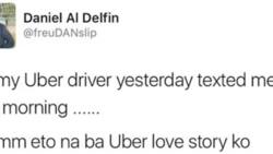 His Uber driver tried to play Cupid, but his reply is priceless!