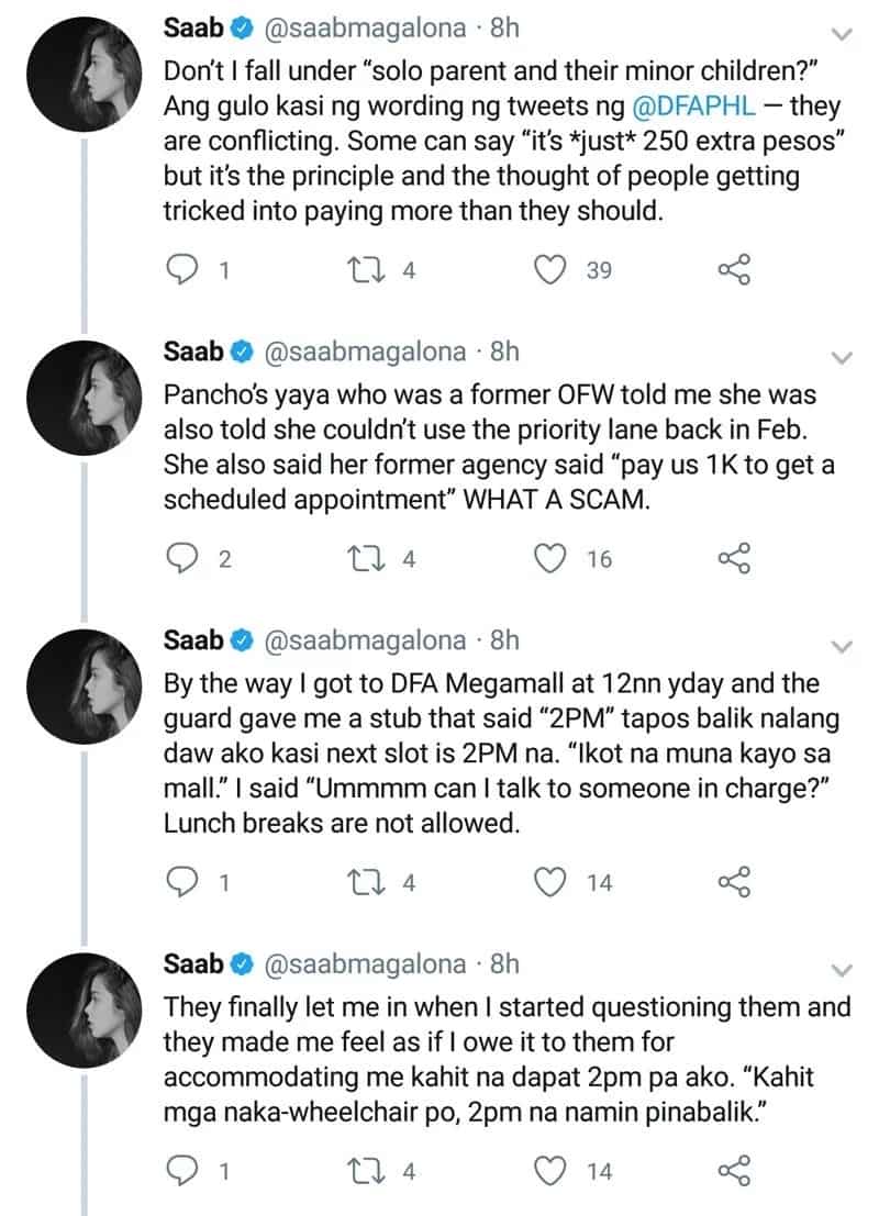 Saab Magalona shares horrible experience at DFA when she tried to get passport for baby