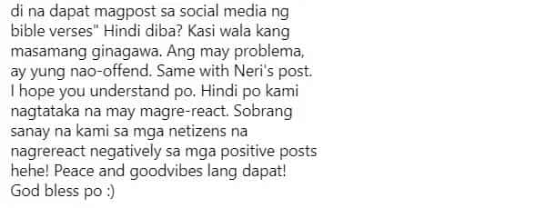 Chito Miranda defends his wife Neri Naig on social media "I'm very defensive when it comes to my wife."