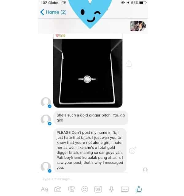This guy's "kabet" gets humiliated on Facebook by extremely pissed off girlfriend