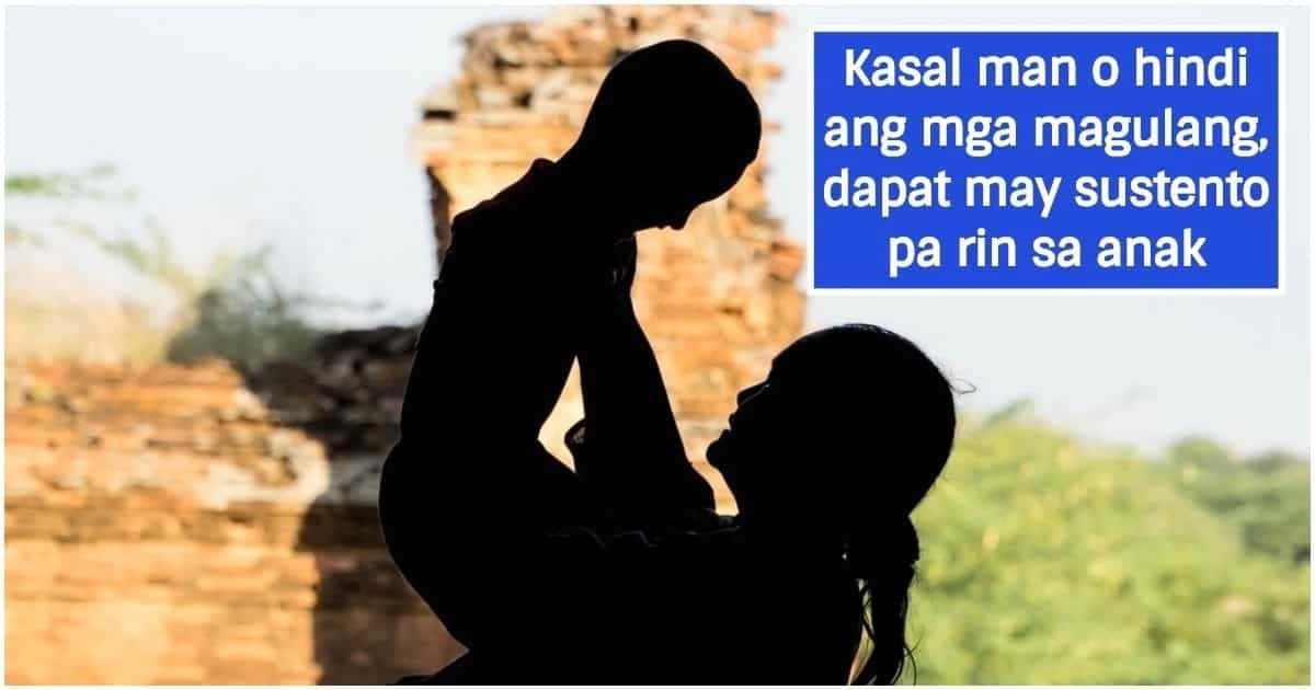 Mga tatay na di na nakakapagsustento sa anak, maari na raw makulong