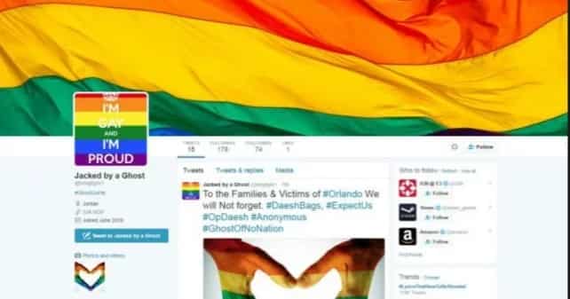 Anonymous hacks ISIS Twitter accounts after Orlando shooting
