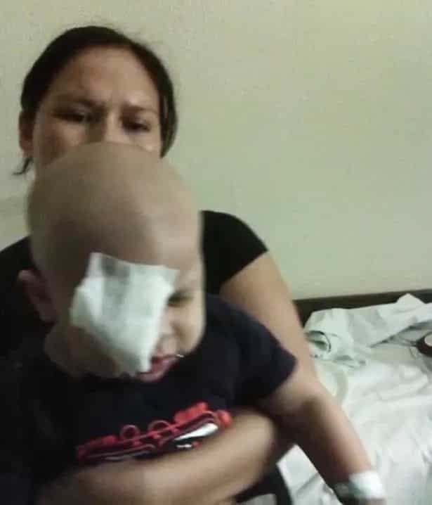 A doctor’s negligence made this baby blind