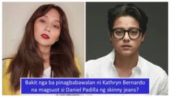 Masyadong revealing! Kathryn Bernardo disapproves super tight pants on Daniel Padilla