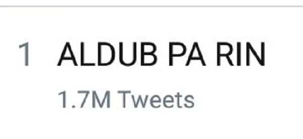 Suporta pa rin! "ALDUB PA RIN" trends on Twitter even after Maine Mendoza's open letter to fans
