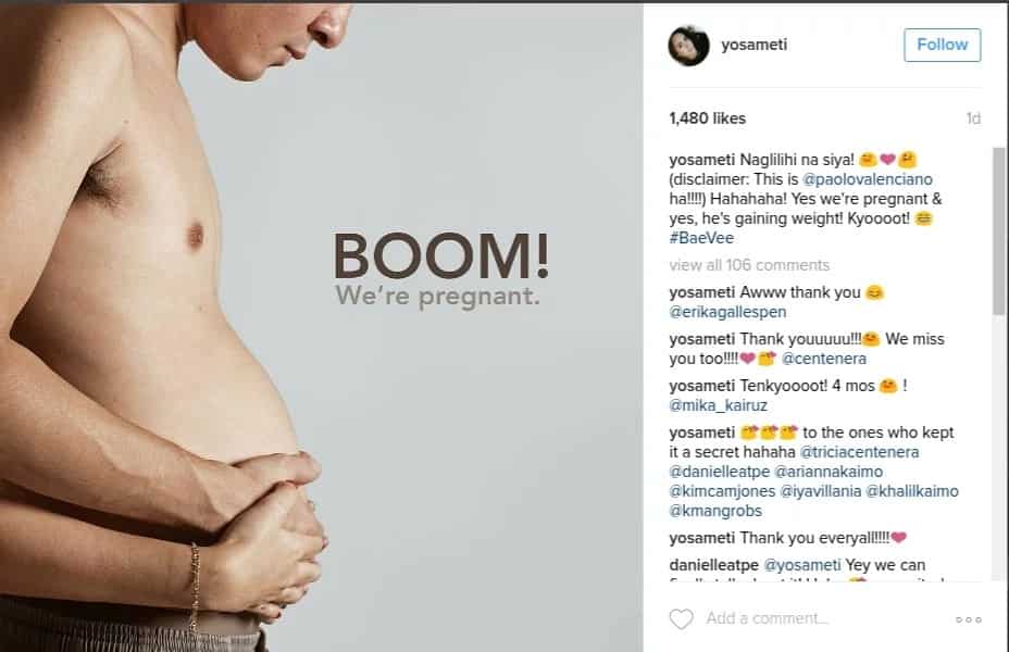 Paolo Valenciano: We're pregnant!