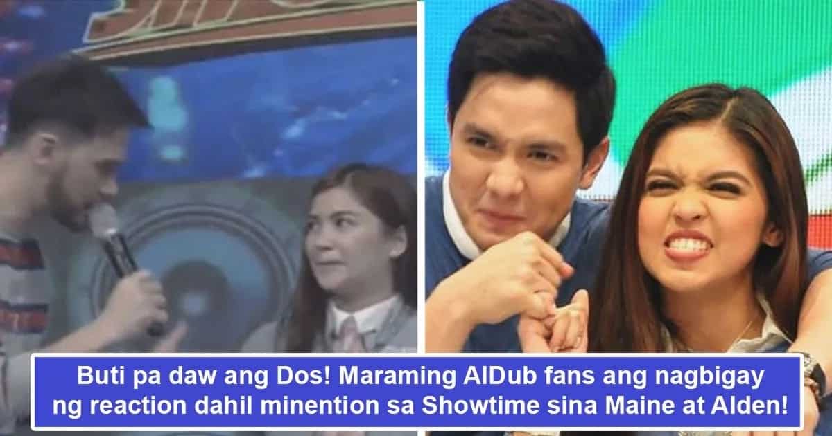 Aldub Fans React When Showtime Hosts Mentioned The Loveteam In The Show Kami Com Ph