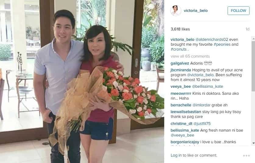 Alden seen dropping by Belo’s house