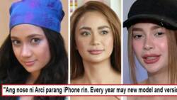 Di kasi siya kuntento! Arci Muñoz's nose becomes a joke on socmed after netizen compares it with iPhone 'Every year may new model and version'