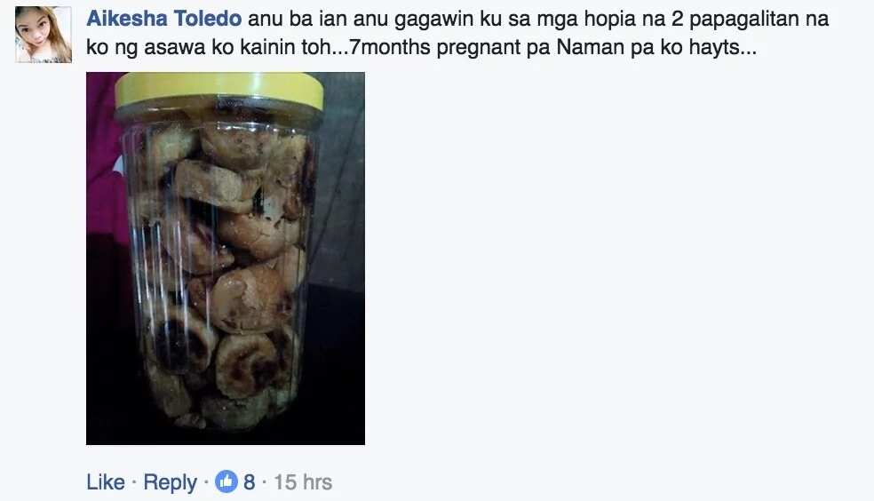 Viral Internet sensation discovers band-aid inside the hopia he's eating