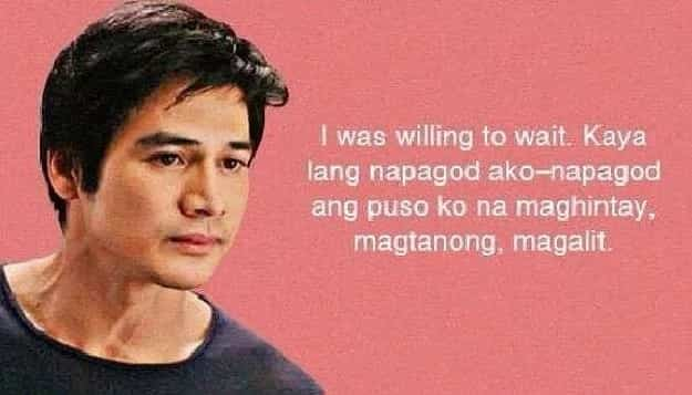 Hugot lines from Filipino films that left a mark in our hearts. And every time we hear these lines, we either smile, laugh or cry.