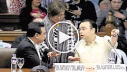 Bakbakan sa Senado: furious Trillanes gets into heated fight with angry Cayetano!