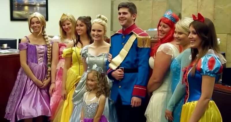 This Disney court gave a 5-year-old her fairy tale ending