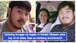 Galanteng husband pala siya! Ai-Ai delas Alas received a luxurious gift from Gerald Sibayan on their anniversary