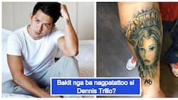 Sinermonan ng mga netizens! Dennis Trillo tells commenters to relax over his new tattoo