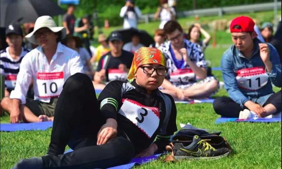 Do nothing and be a sports champion in South Korea