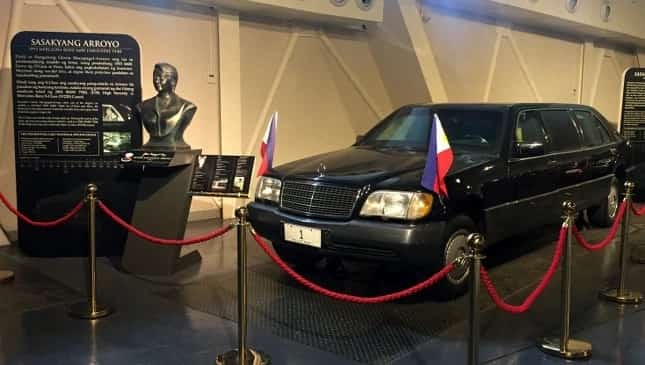 Mga sasakyan ng mga naging Pangulo ng Pilipinas, tampok sa isang Museo