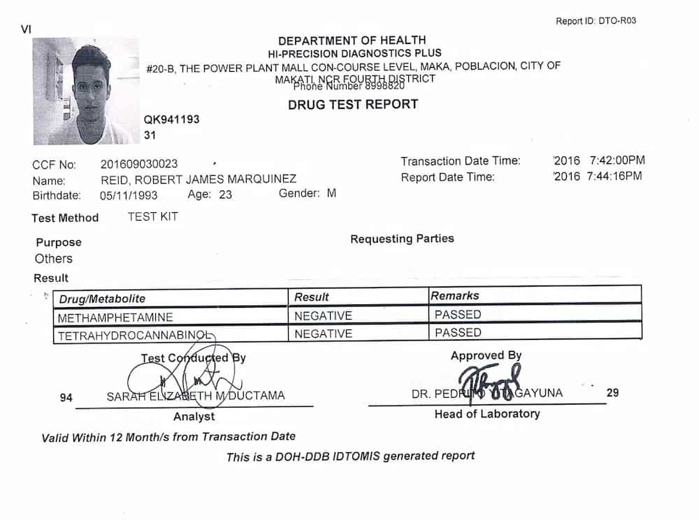 Partygoers Curtis and Reid negative in drug test Partygoers Curtis and Reid negative in drug test