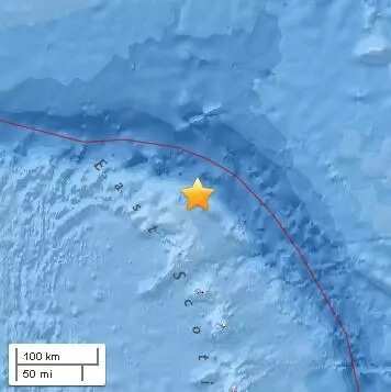 Another quake: Magnitude 5.9 in South Georgia