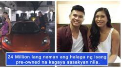 Grabeh, grabeh! Magkasintahang Kiefer Ravena at Alyssa Valdez, nag joyride sa kanilang sports car na milyones ang halaga