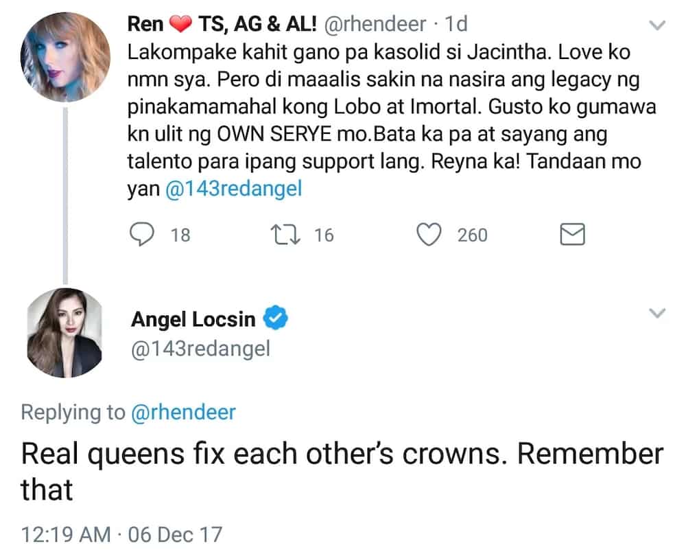 Angel Locsin definitely knows how to respond to her critique with class