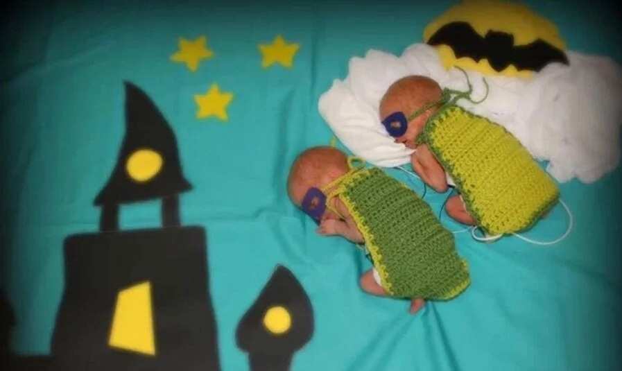Nurse Dresses Her Baby Patients as Superheroes for Halloween (+6 Pics)