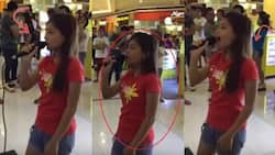 This young Filipina passed by the mall to sing in a karaoke. When she started singing people were all amazed!