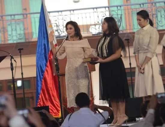 VP Robredo delivers inaugural speech