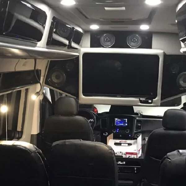 Team Kramer’s cinema-on-wheels, customized van is considered “Manila-proof”