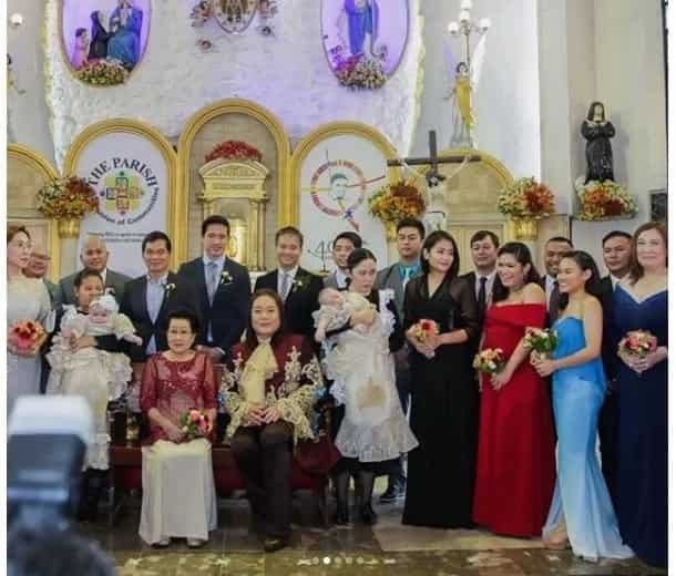 Ibang level talaga sila! Joel Cruz's twins Prince Charles and Princess Charlotte's baptism ceremony