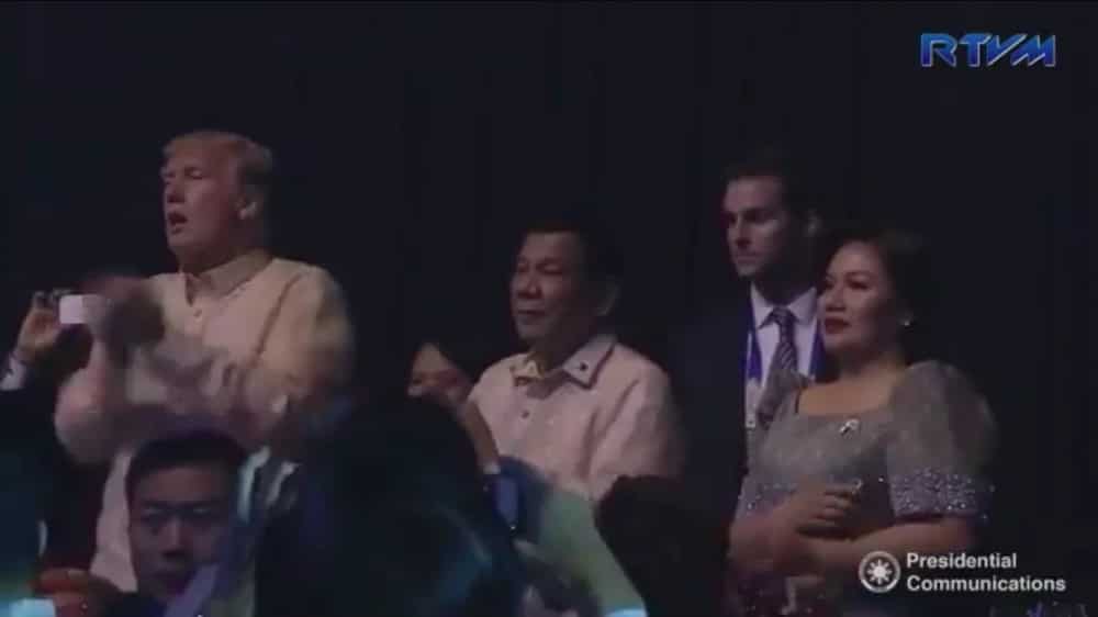 Trump gives standing ovation to Filipino performers at ASEAN gala dinner