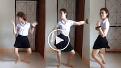 A girl became popular after her dancing video went viral