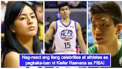 Players, celebrities express their reactions toward the embattled Kiefer Ravena