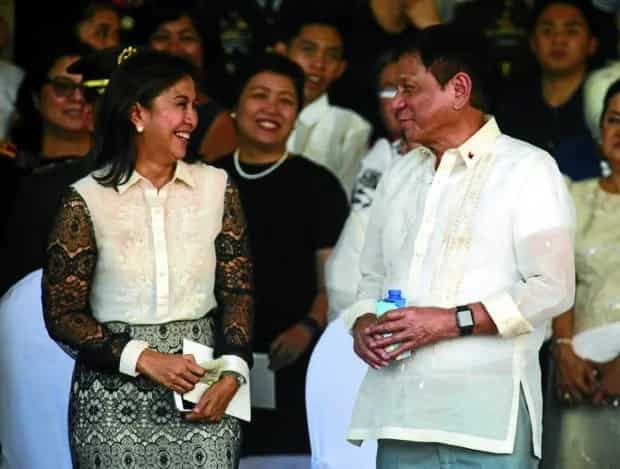 Duterte, Robredo first time to attend Cabinet meting together