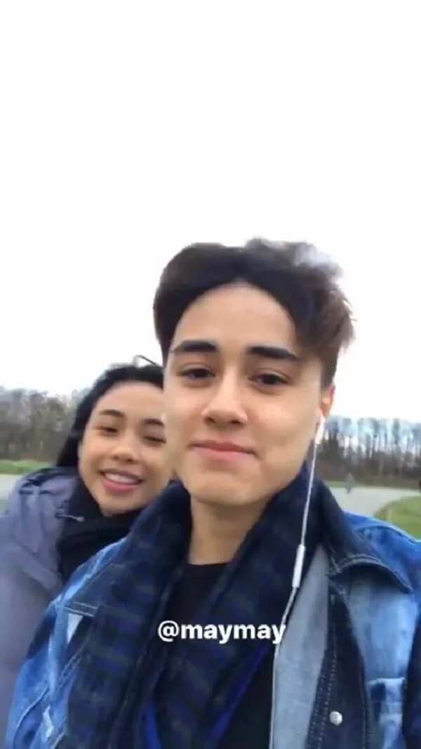 Part of the family na ba? Maymay Entrata celebrated Christmas with Edward Barber's family in Germany