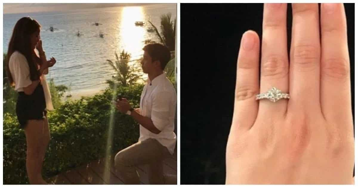 Filipino celebrity hot sale engagement rings