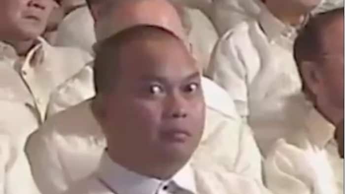 Who's that guy making faces at Duterte's inauguration?