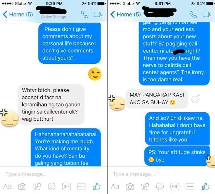 Girl asks her friend on how to apply in a Call Center. Her response ended their friendship!