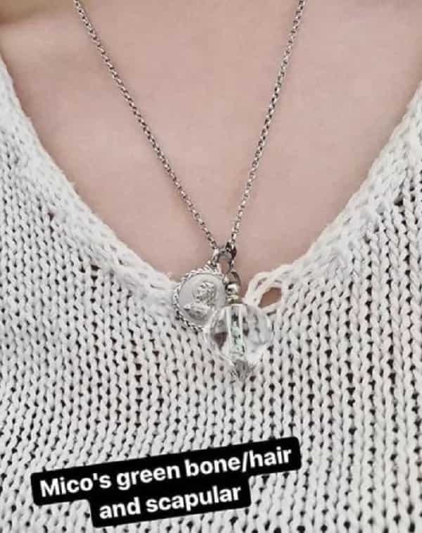 Iba ang pagmamahal! Janica Nam Floresca wears custom necklace with Franco’s bone fragments and hair