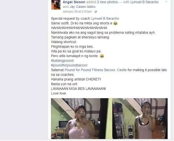 Pinay inspires netizens after losing tremendous weight in before and after photos