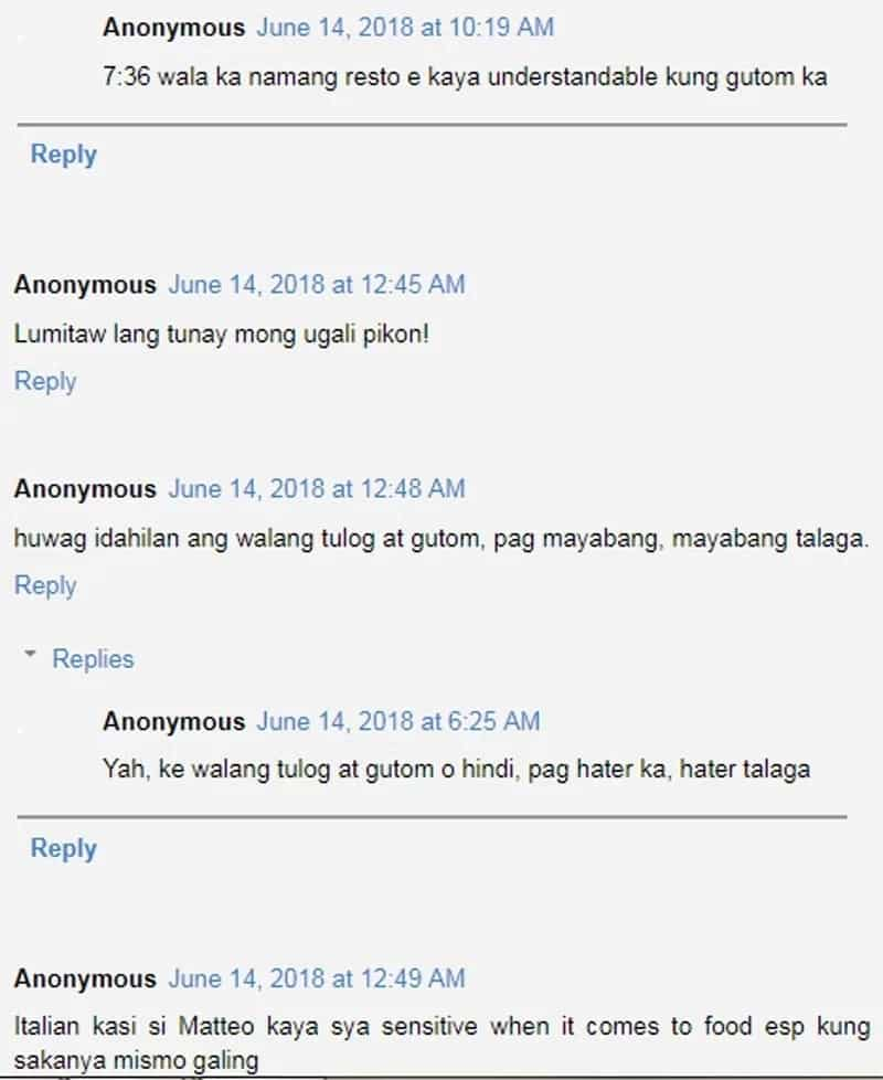 Netizens naaawa kay Sarah Geronimo pagkatapos diumano pinakita ni Matteo Guidicelli ang 'pikon' at 'mapanghusga' ugali