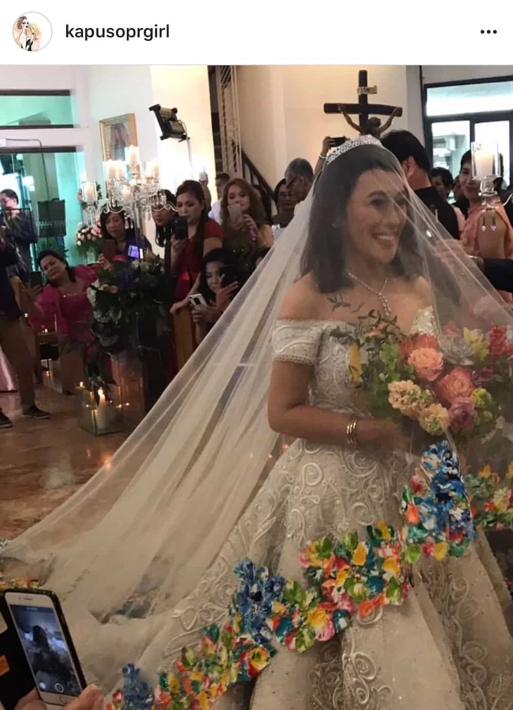 Photos & video from inside the church where Ai-Ai delas Alas & Gerald Sibayan got married go viral