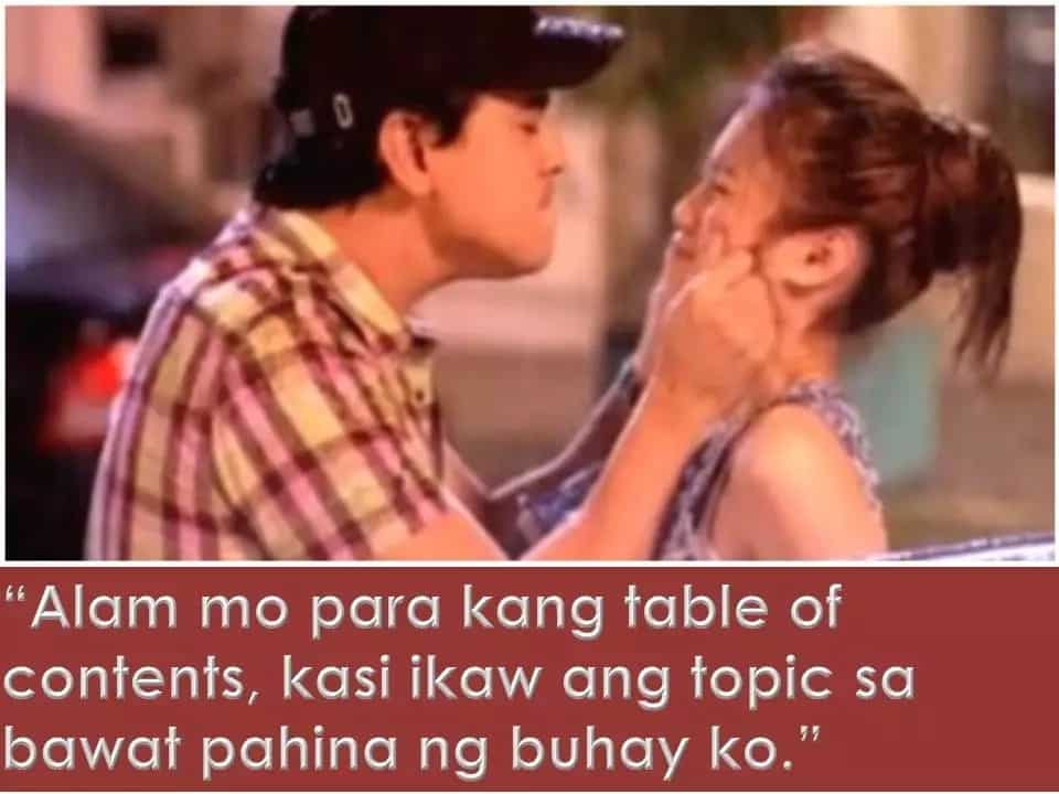 Funny but heartwarming pick-up lines from My Amnesia Girl. Top 10 cute "hugot" pickup lines!